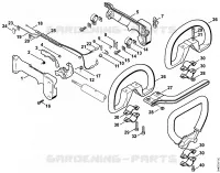 Poignée circulaire pour Stihl FS 108