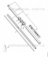 Tube complet FS 111 pour Stihl FS 111