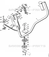 Poignée à deux mains pour Stihl FS 120
