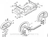 Poignée circulaire pour Stihl FS 160