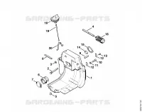 Carter de réservoir pour Stihl FS 180