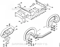 Poignée circulaire pour Stihl FS 180