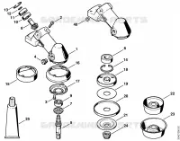 Réducteur ⇥ 3 42 828 253 pour Stihl FS 220 K