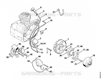 Dispositif d'allumage pour Stihl FS 280