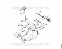 Carter de réservoir pour Stihl FS 280 K
