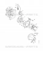 Dispositif d'allumage, Embrayage pour Stihl FS 230