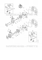 Filtre à air, Bride intermédiaire pour Stihl FS 230
