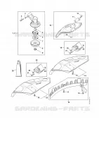 Réducteur, Capot protecteur pour Stihl FS 230