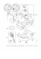 Réservoir d'essence pour Stihl FS 240 C-E