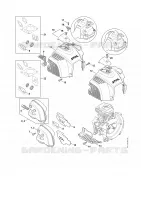 Silencieux, Capot pour Stihl FS 240 R