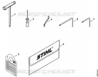 Outils, Accessoires spéciaux pour Stihl MS 150 TC-E