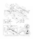 Carter de poignée pour Stihl FSA 57