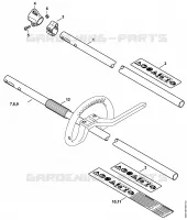 Tube complet pour Stihl FSA 90
