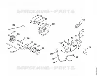 Dispositif d'allumage pour Stihl FS 200