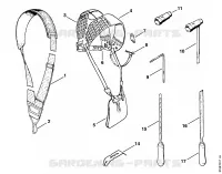 Outils, Accessoires optionnels pour Stihl FS 200