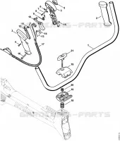 Poignée à deux mains pour Stihl FS 310