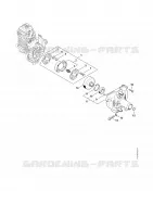 Embrayage, Carter de ventilateur pour Stihl FS 311