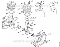 Carter, Cylindre pour Stihl FS 360