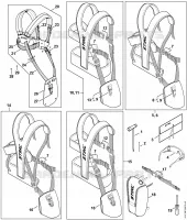 Outils, Bretelle double pour Stihl FS 410 C-E