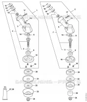Réducteur pour Stihl FS 410 C-E