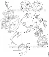 Dispositif d'allumage pour Stihl FS 410 C-E KZ