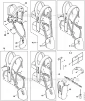 Outils, Bretelle double pour Stihl FS 410 C-E KZ