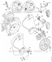 Dispositif d'allumage pour Stihl FS 410 (4147)