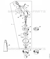 Réducteur pour Stihl FS 410 (4147)