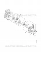 Embrayage, Carter d'accouplement pour Stihl FS 361 C-EM