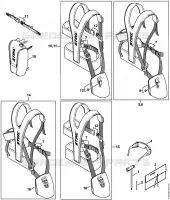 Outils, Bretelle double pour Stihl FS 361 C-EM