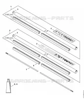 Tube complet pour Stihl FS 361 C-EM