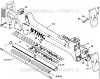 Tube complet pour Stihl FS 450