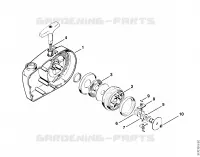 Dispositif de lancement ⇥ 5 816 400 (27.79) pour Stihl FS 410 (4110)