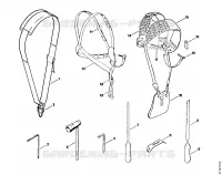 Harnais, Outils, Accessoires optionnels pour Stihl FS 410 (4110)