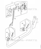 Poignée à deux mains pour Stihl FS 411 C-EM