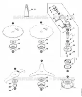 Réducteur pour Stihl FS 411 C-EM