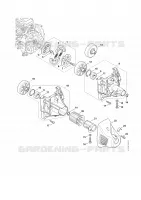 Embrayage, Carter d'accouplement pour Stihl FS 460 C-EM