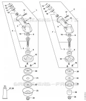 Réducteur pour Stihl FS 460 C-EM