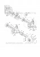 Embrayage, Carter d'accouplement pour Stihl FS 460 C-EM K