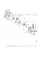 Embrayage, Carter d'accouplement pour Stihl FS 461 C-EM