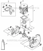 Carter, Cylindre pour Stihl FS 510 C-EM