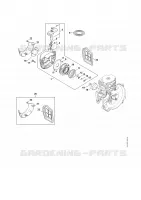 Dispositif de lancement pour Stihl FS 511 C-EM