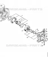 Embrayage, Carter d'accouplement pour Stihl FS 560 C-EM