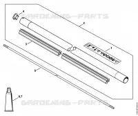 Tube complet pour Stihl FS 560 C-EM