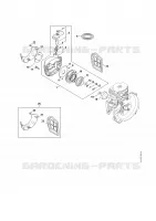 Dispositif de lancement pour Stihl FS 561 C-EM