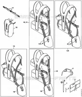 Outils, Bretelle double pour Stihl FS 561 C-EM
