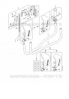 Poignée tubulaire, Poignée de commande pour Stihl FS 561 C-EM