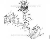 Carter, Cylindre pour Stihl FS 500