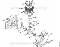 Carter, Cylindre pour Stihl FS 550