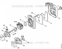 Filtre à air FR 135, 145 pour Stihl FR 145 SEA